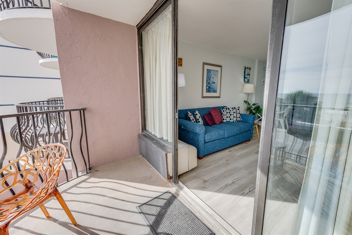 Breathtaking Views from Balcony!