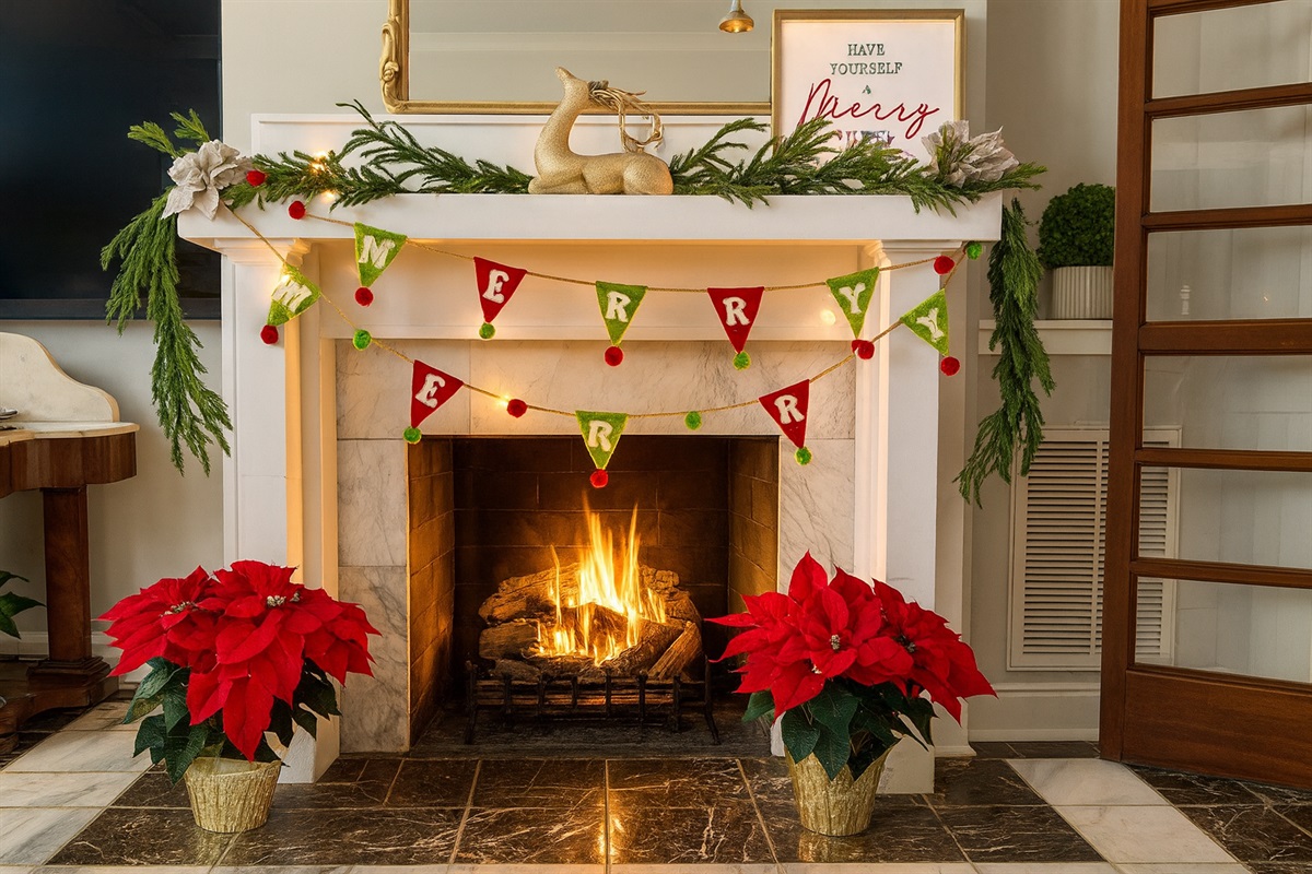 Christmas decor up before Thanksgiving