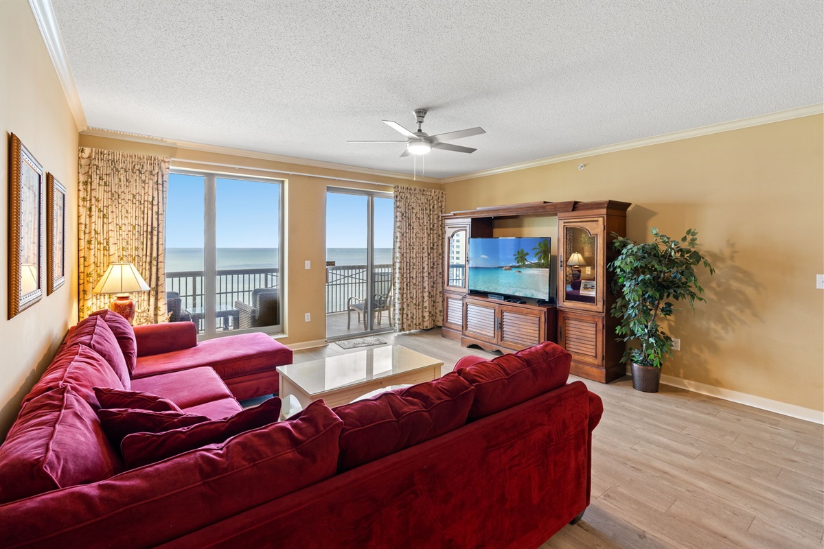 Living Room with sofa bed