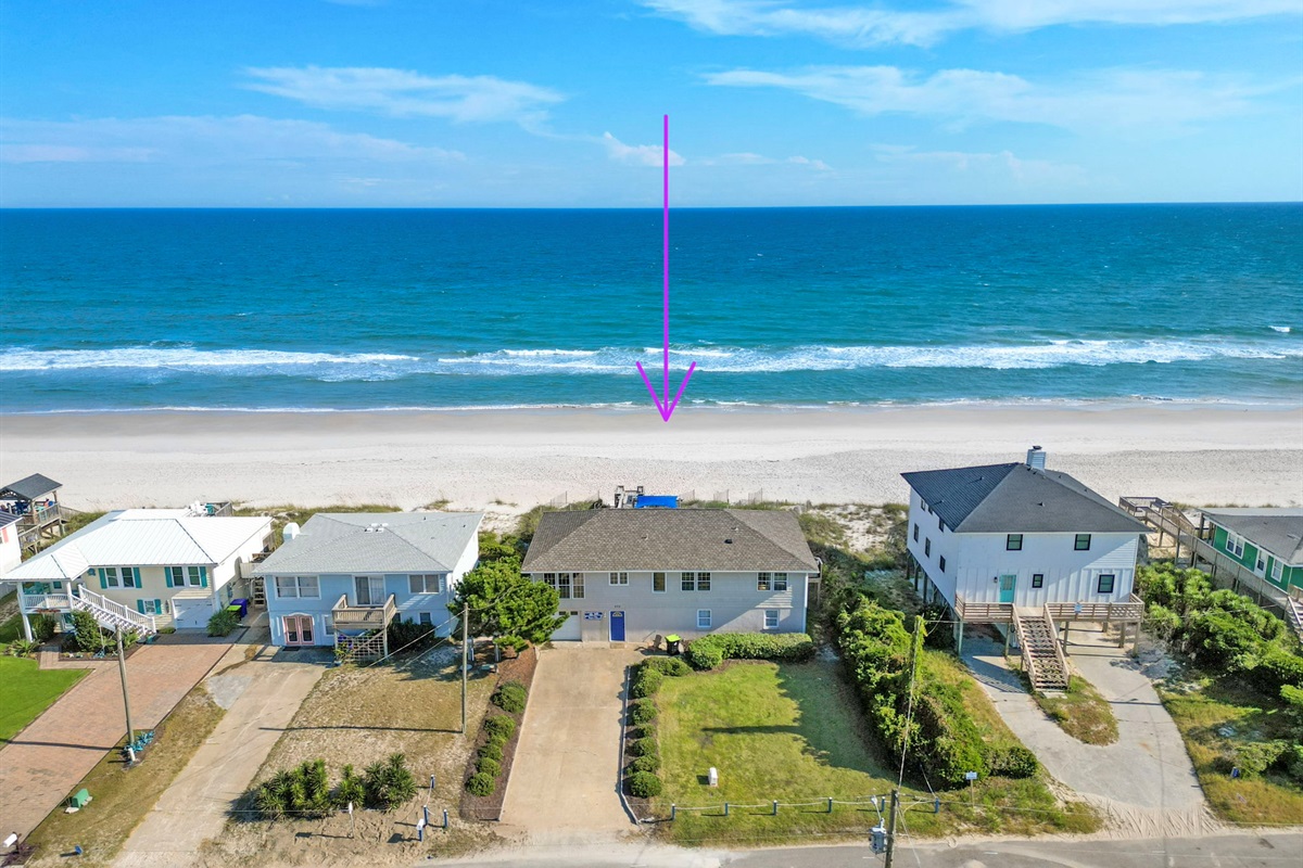 Ocean front at its very best!