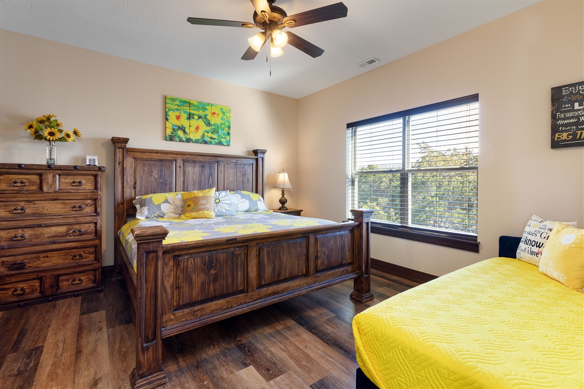 Main level King bedroom