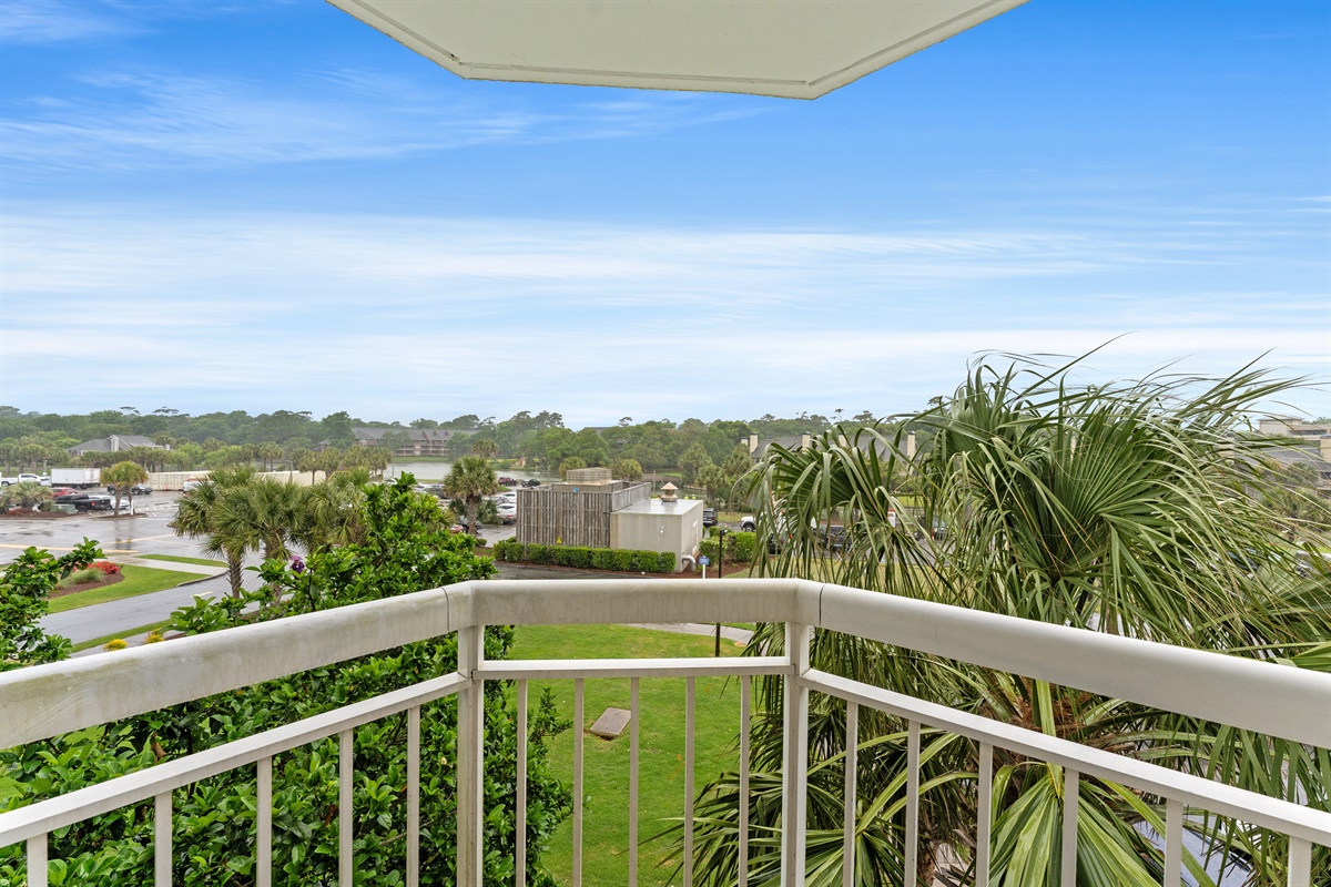 Balcony off Main Bedroom