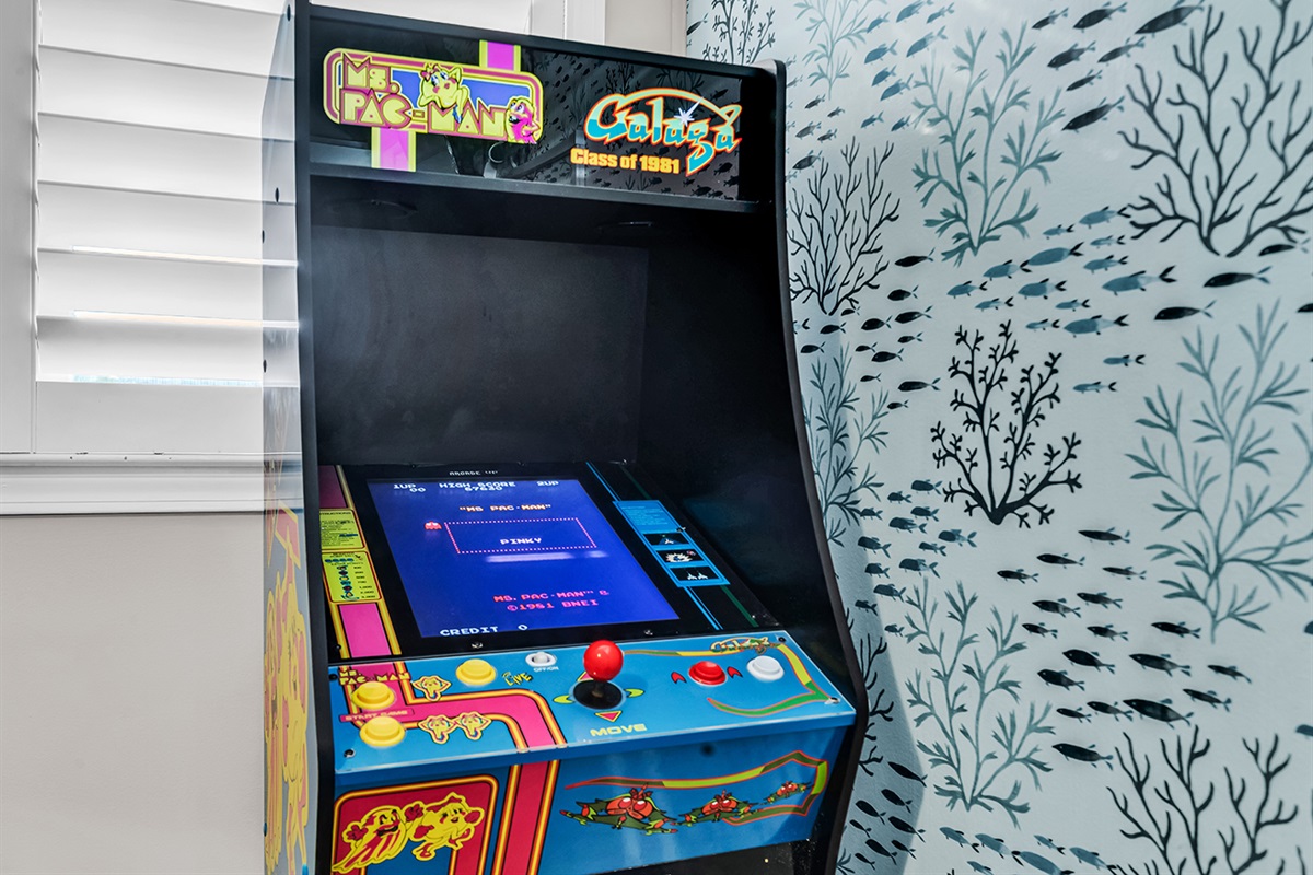 Arcade game for hours of enjoyment and fun!