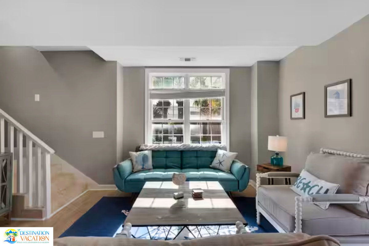 Bright, stylish living spaces made for relaxing together.