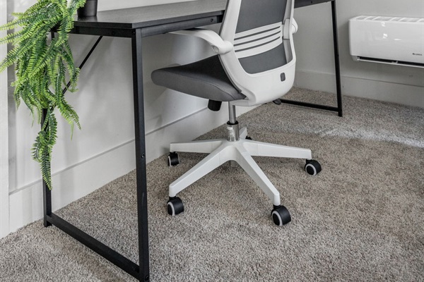 Work from home in a quiet environment.