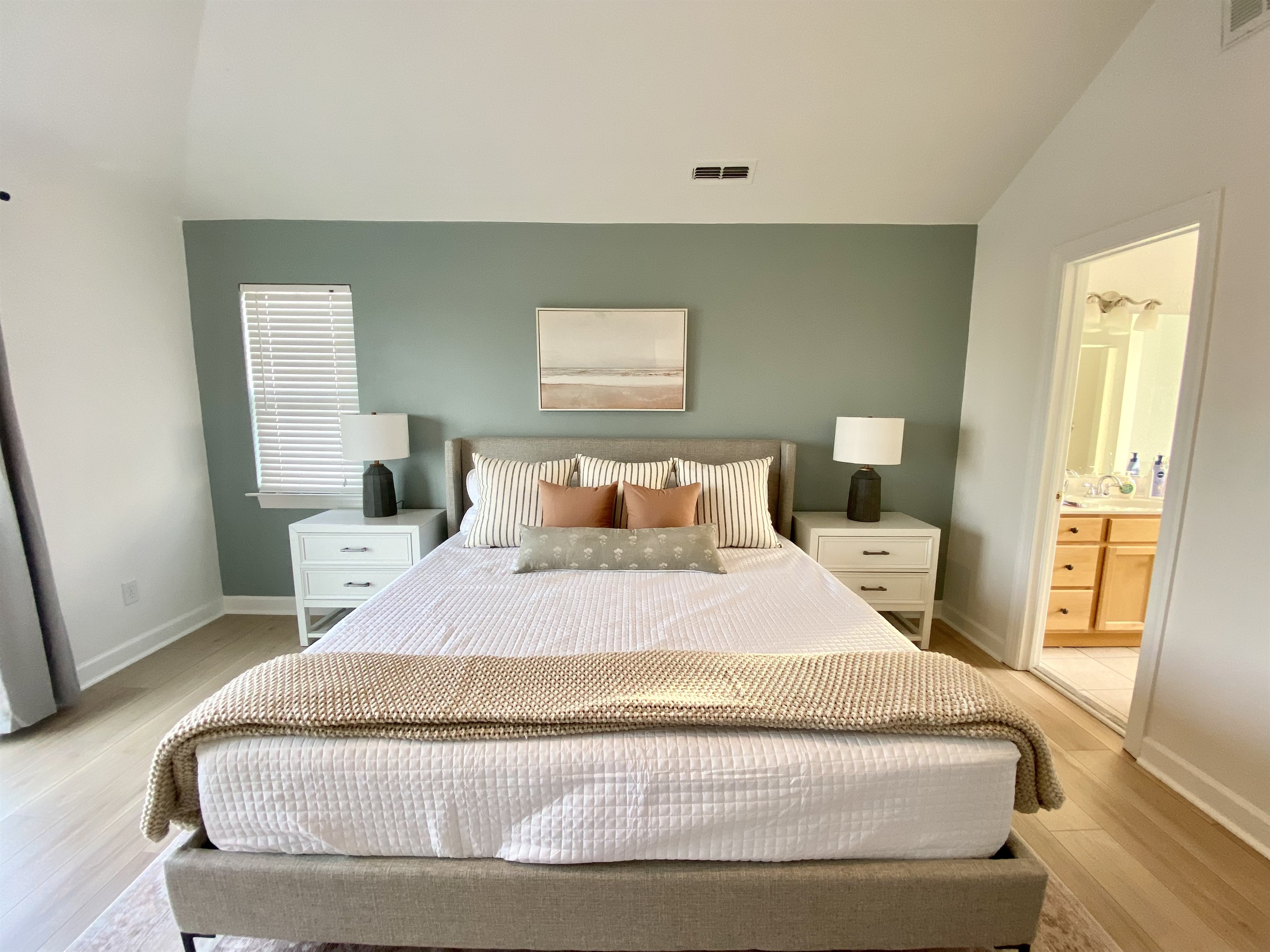 Bedroom#1: Top Floor King Nectar Memory Foam Bed!