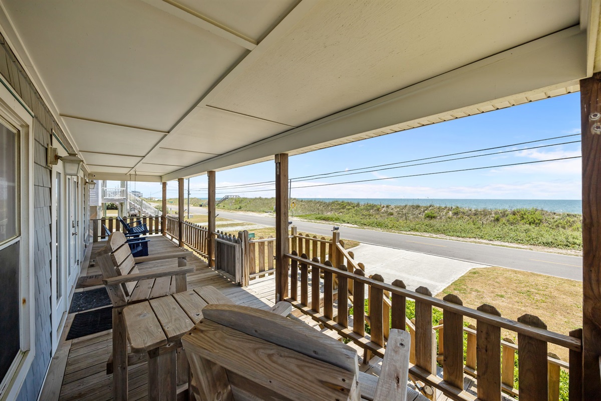 Front porch paradise — where the sea meets the sky