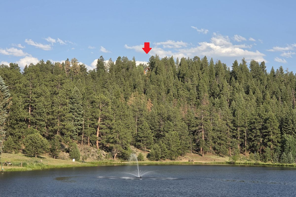 View from the lake