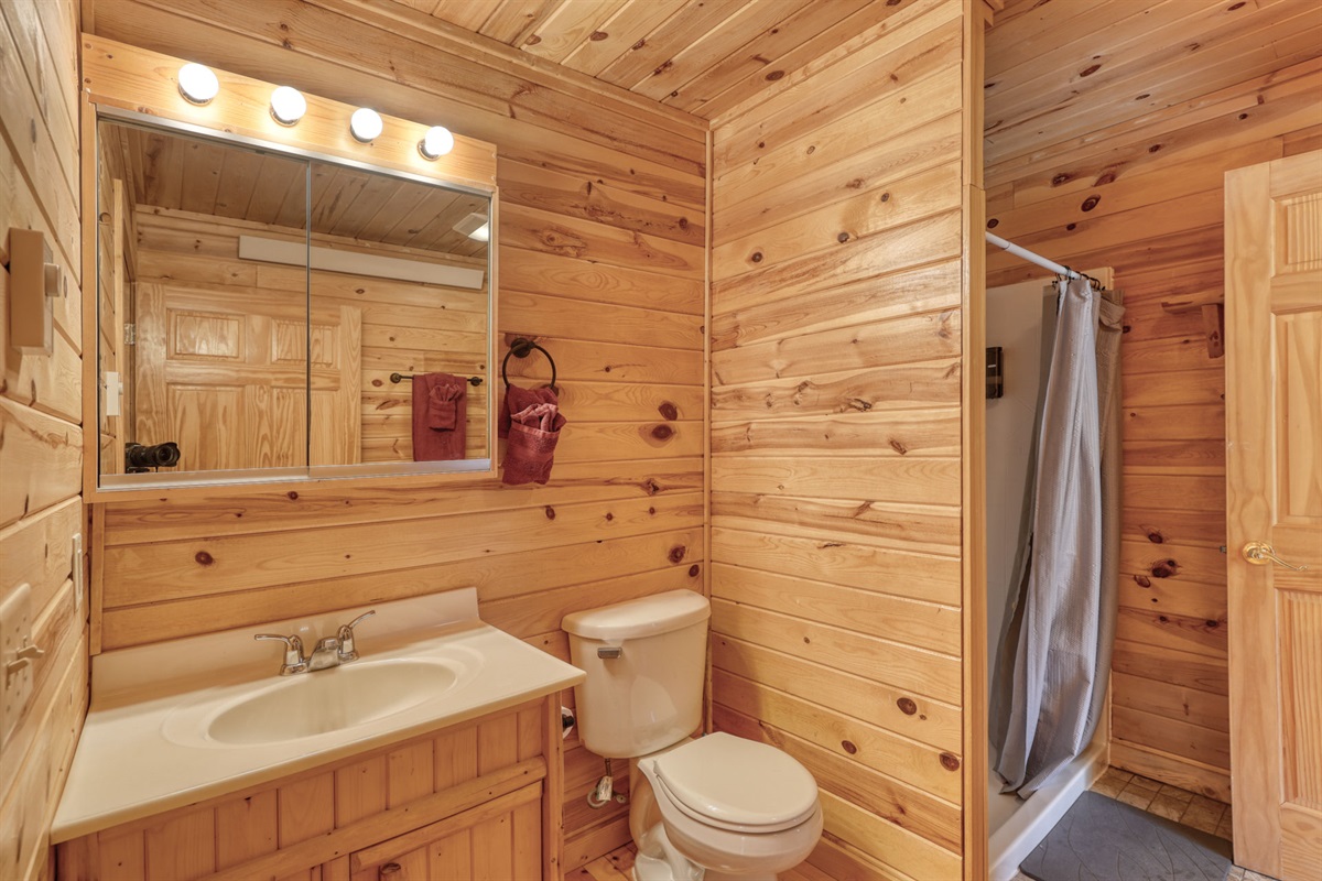 Bathroom with shower