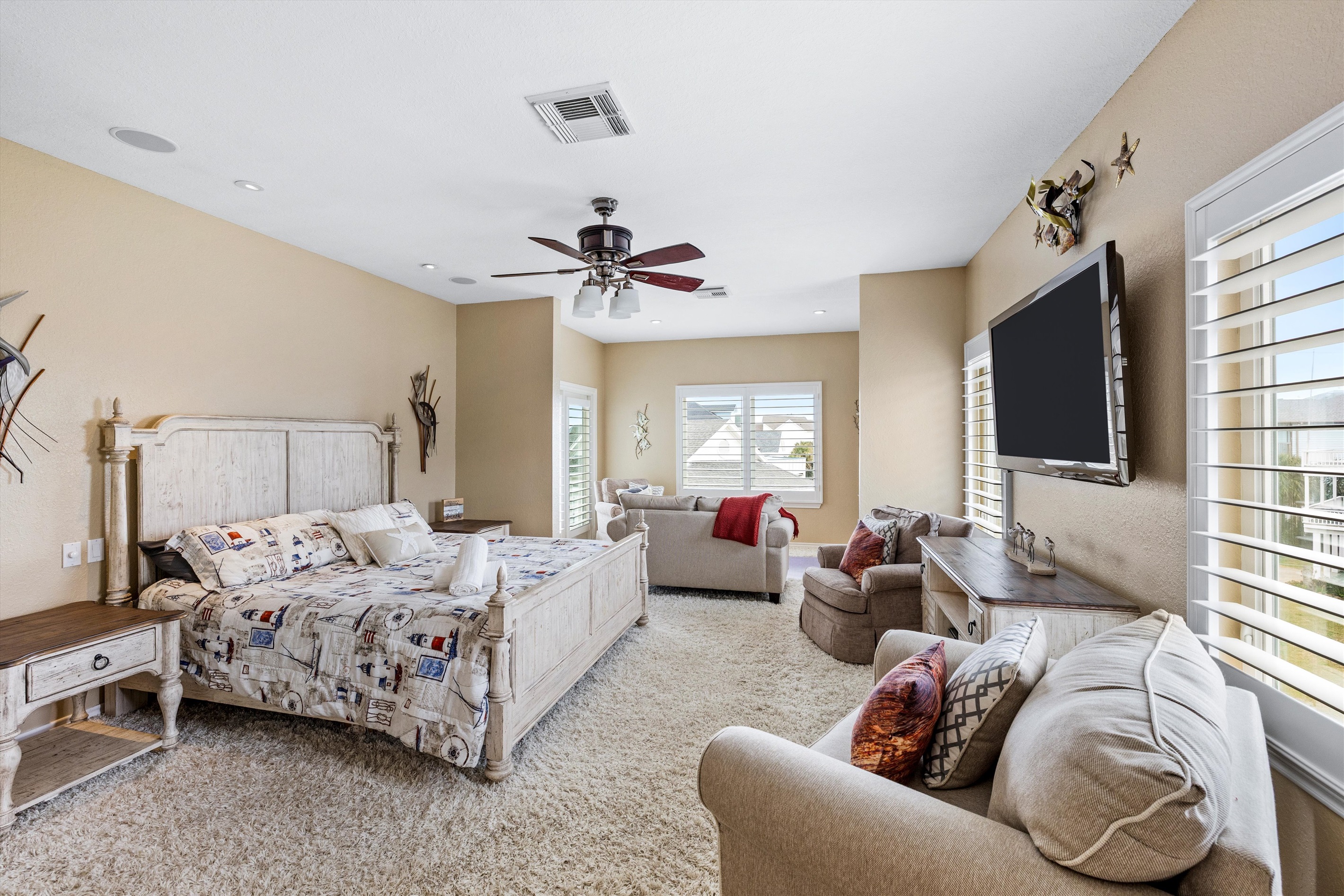 Designed for sweet seaside sleep.