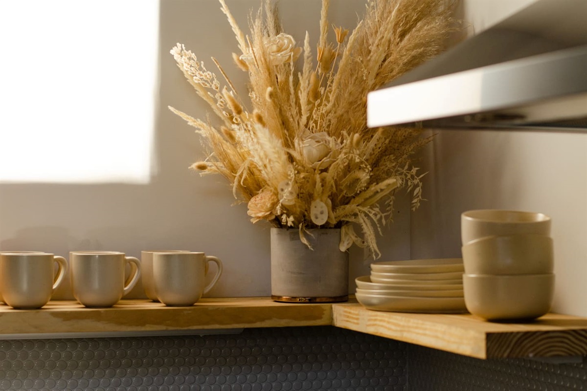 Kitchen provides servings for 10.