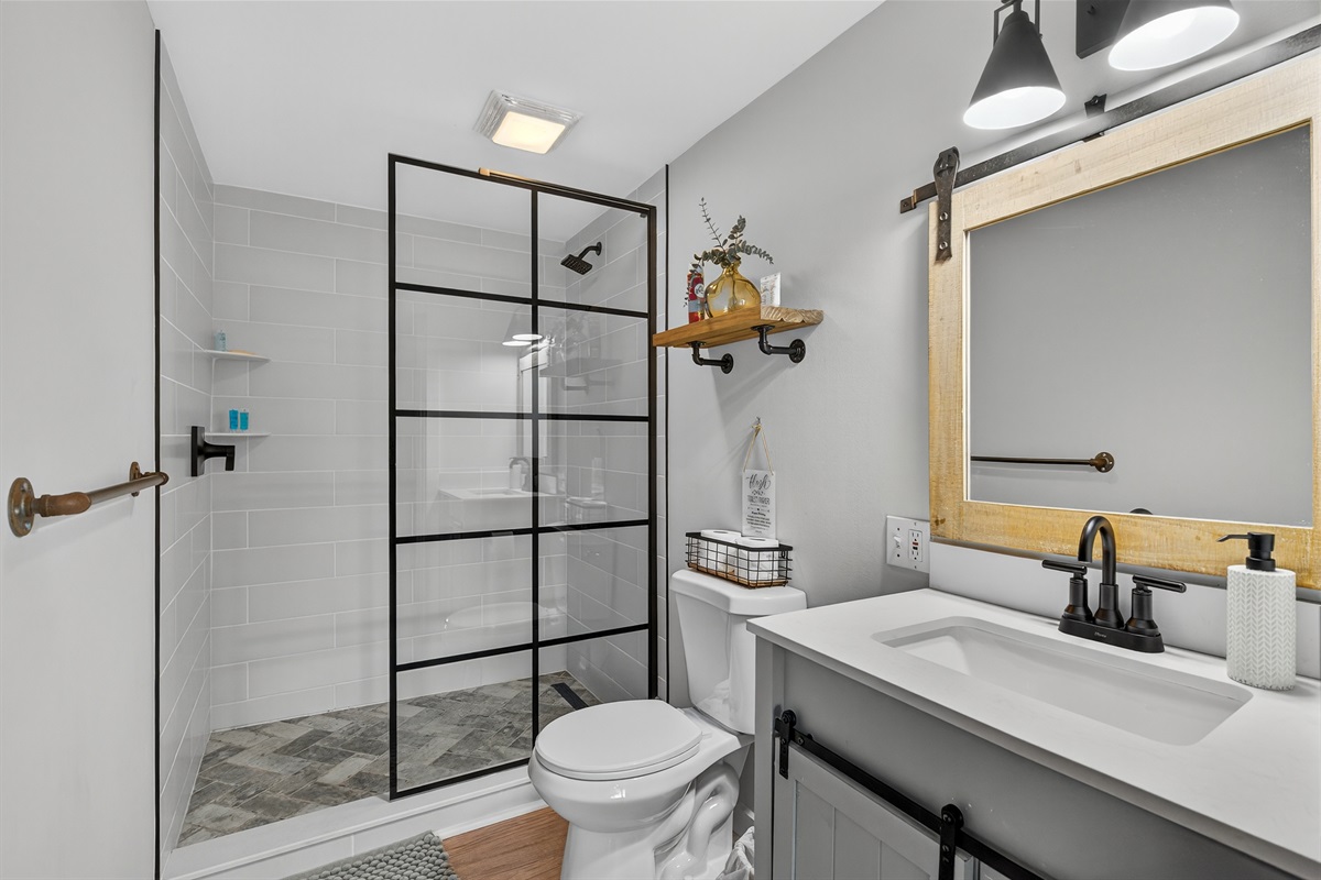 1st floor recently renovated Bathroom!