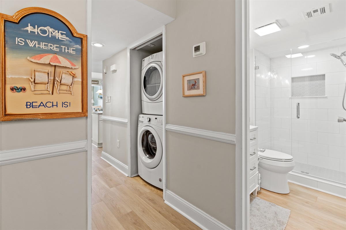 Washer and dryer for your use