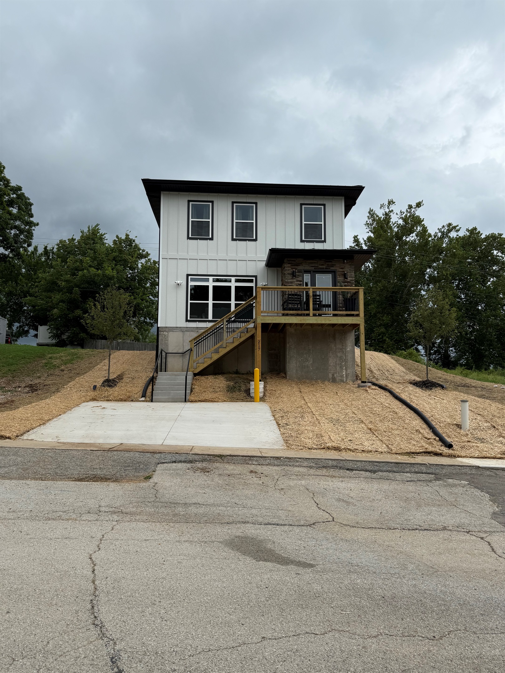 View of front parking