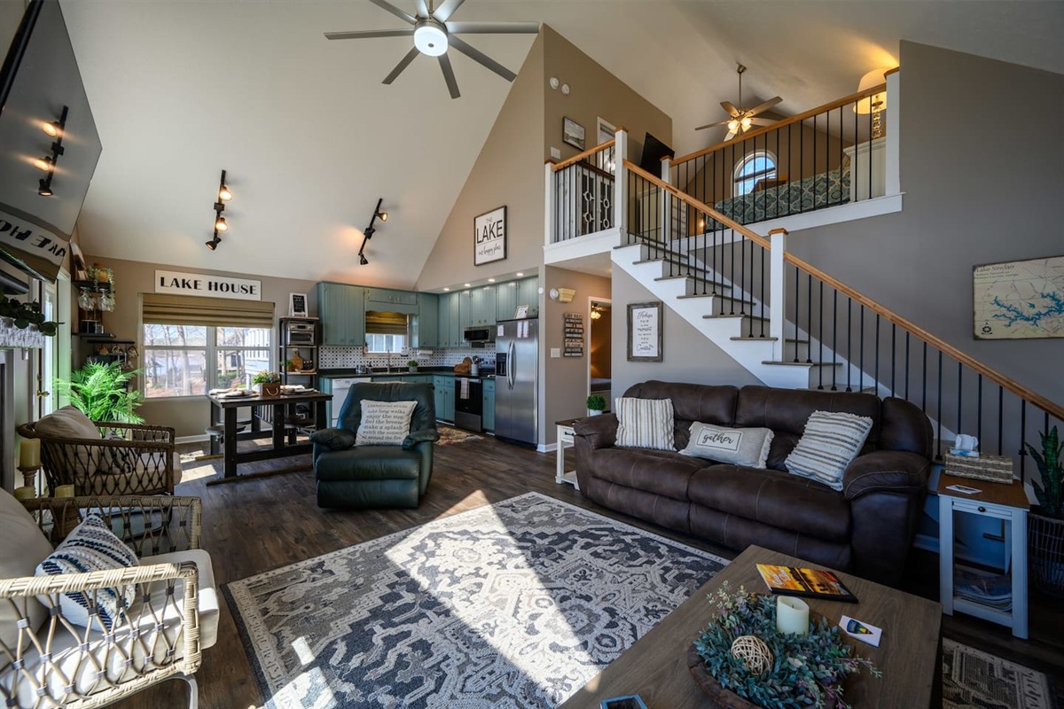 Open Concept Living Area