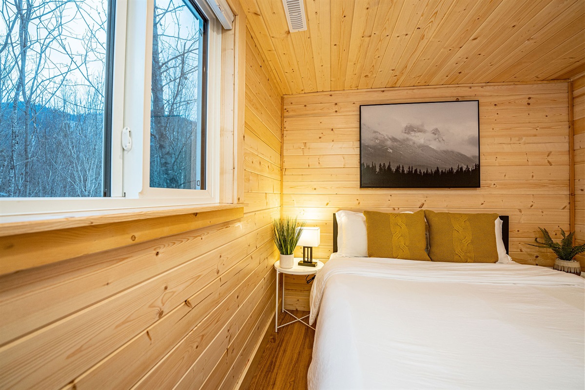 view from lower bedroom