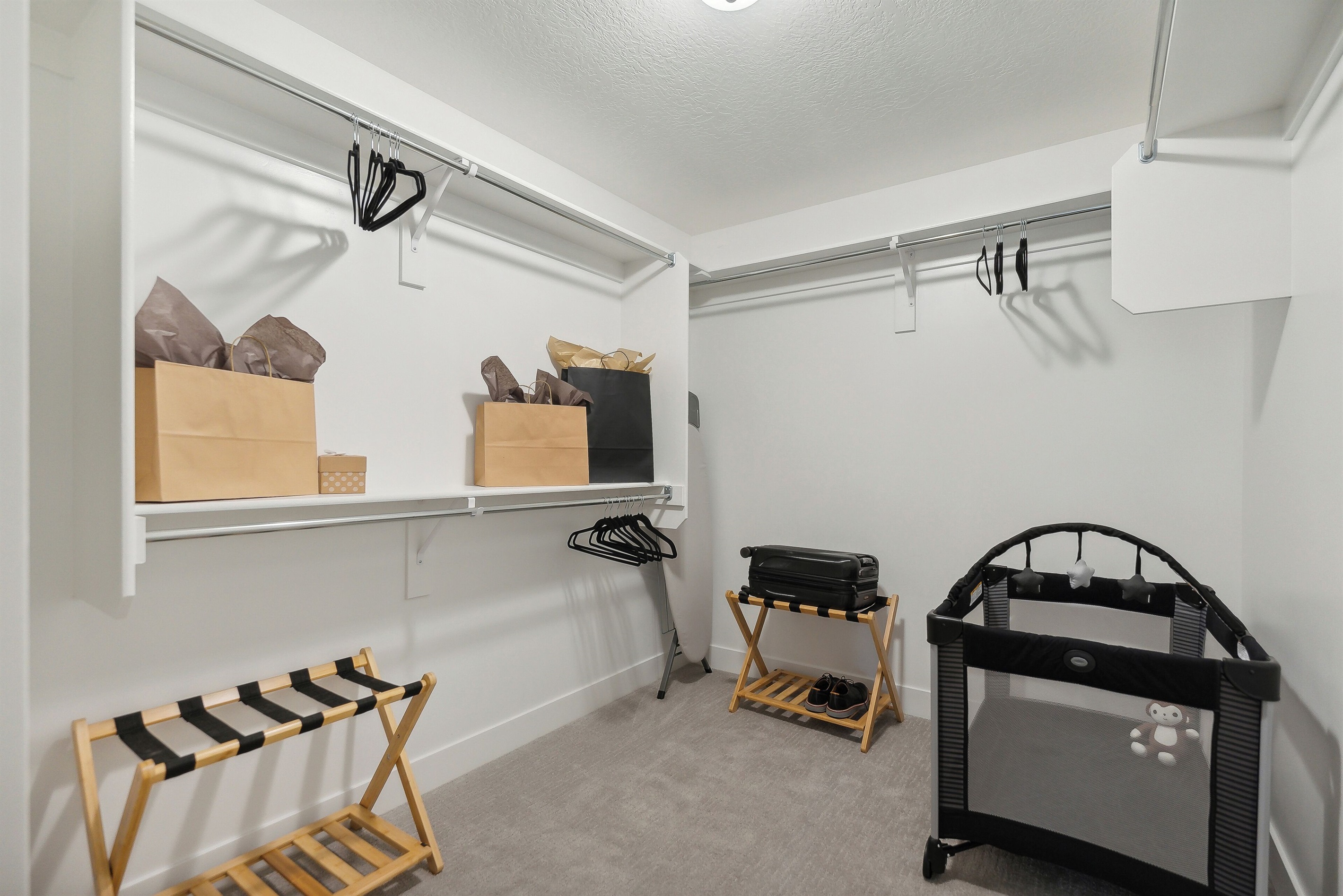 Unpack, relax, and enjoy—storage space designed for comfort and convenience.
