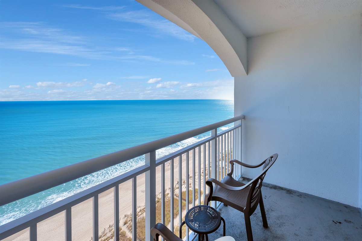 Breathtaking Views from Balcony!