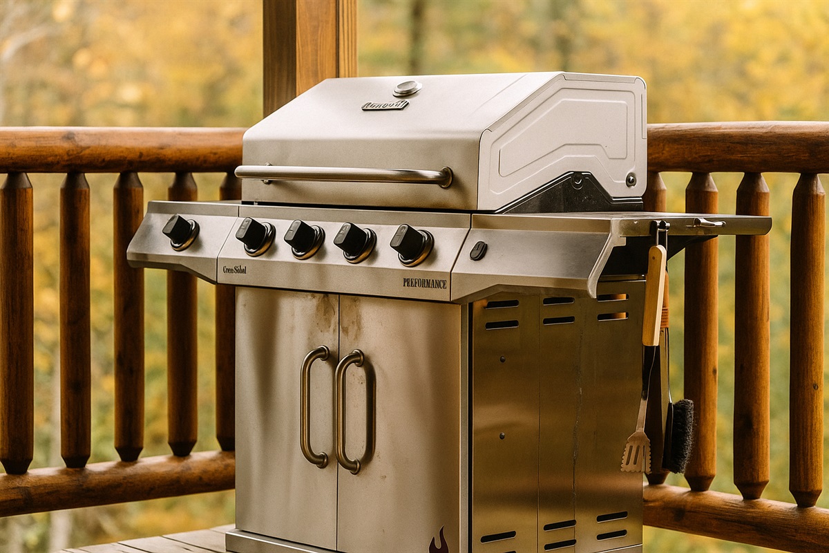 BBQ Propane Grill ready to go!