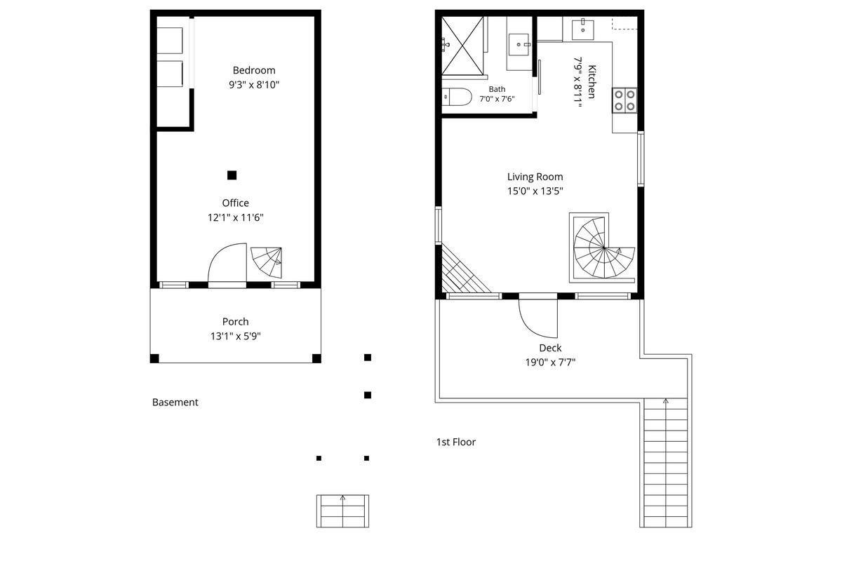 Upper and Lower Levels