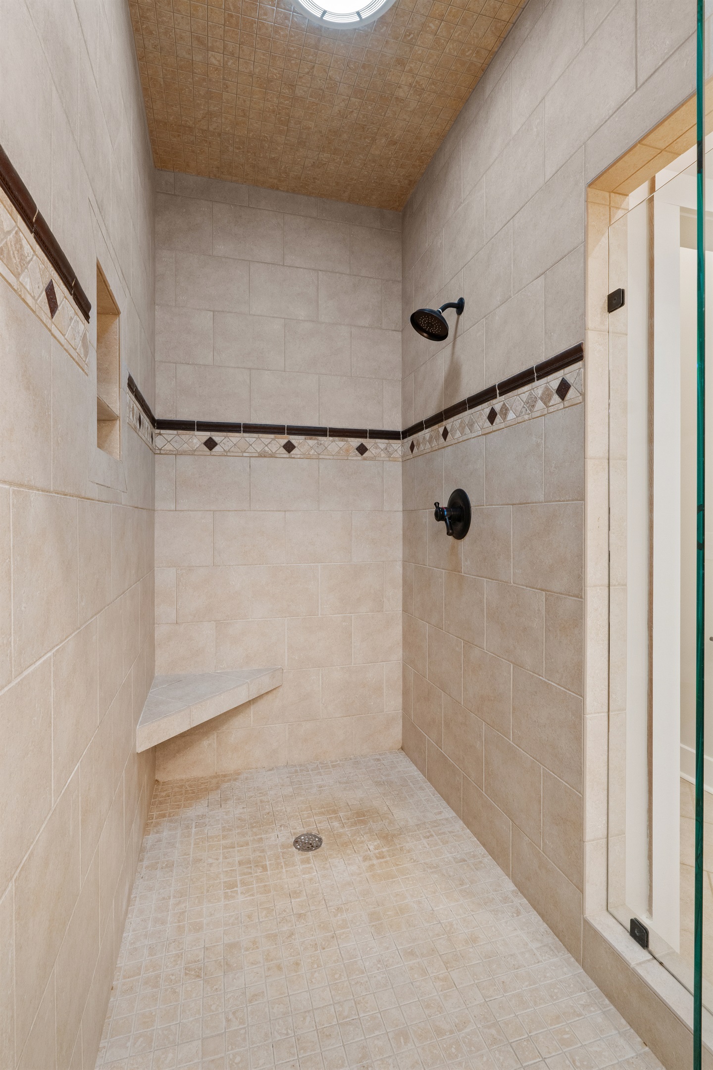 Enjoy a large master shower, designed for comfort and a relaxing, spa-like experience.