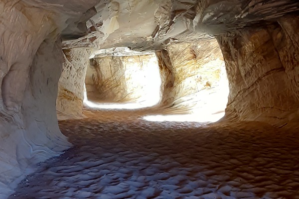 Sand caves