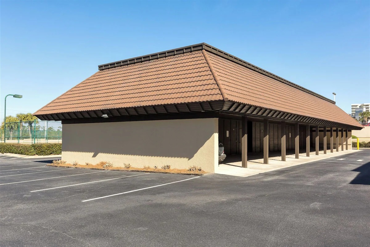 Each unit has 1 reserved covered parking spot and 1 additional uncovered spot is available if needed