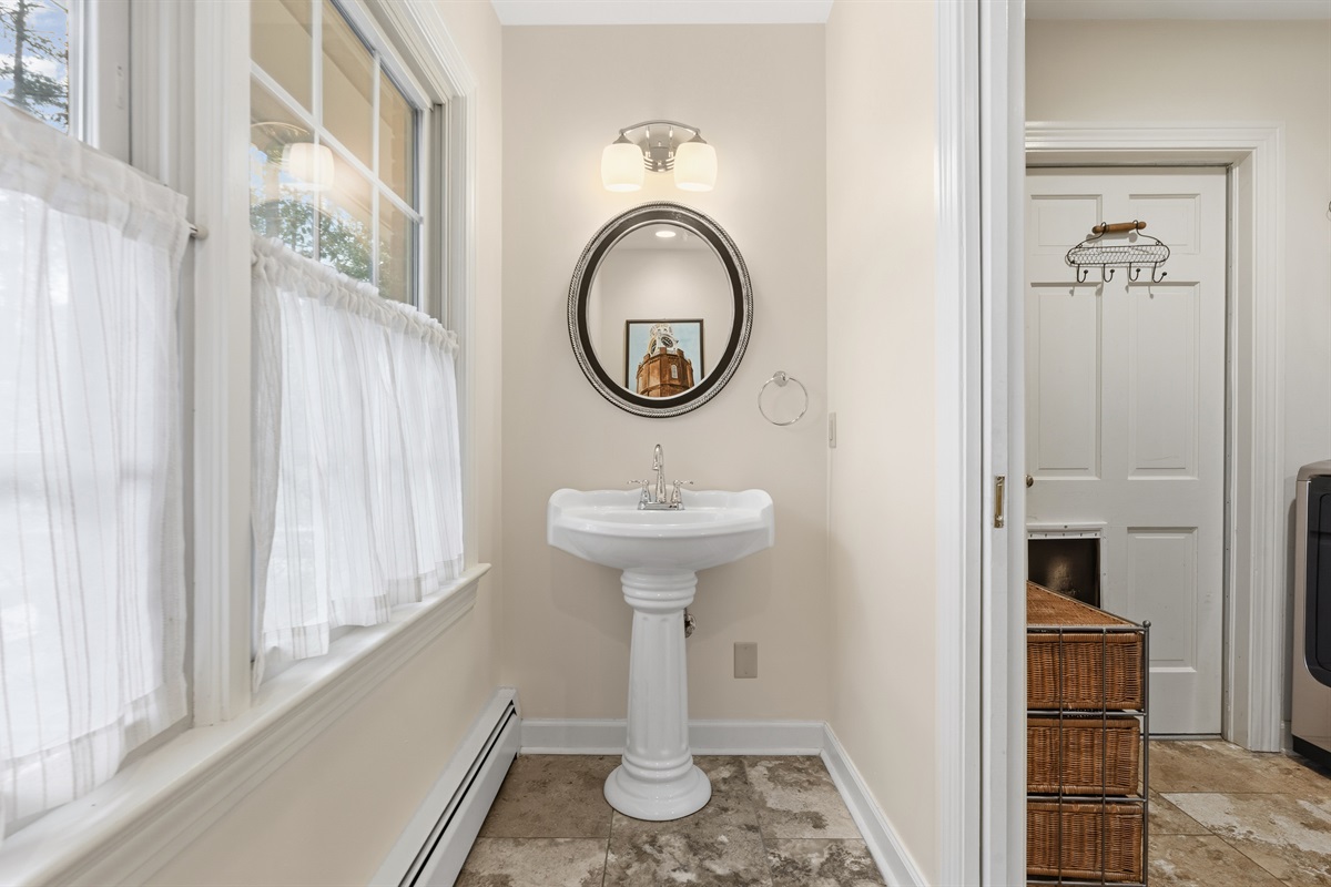 Half bathroom