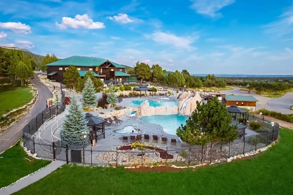 Zion Ponderosa Ranch swimming pools and hot tubs
