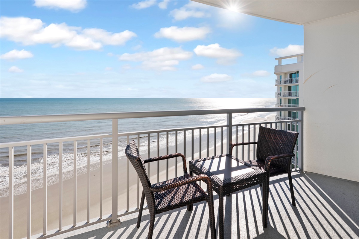 Amazing View from the Balcony!