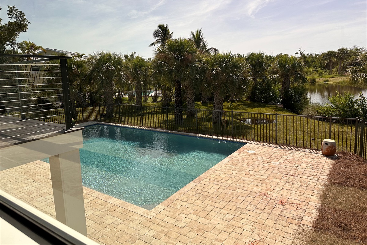 Pool View from Lanai
