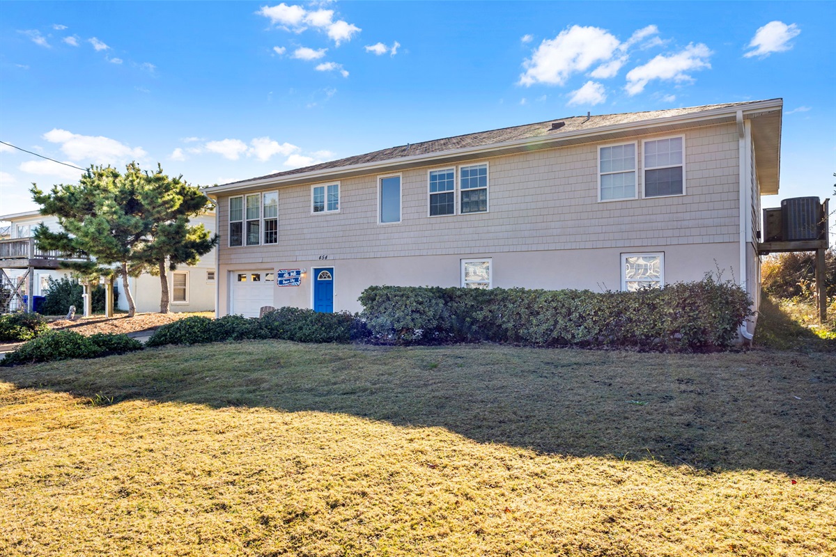 A welcome sight after traveling.