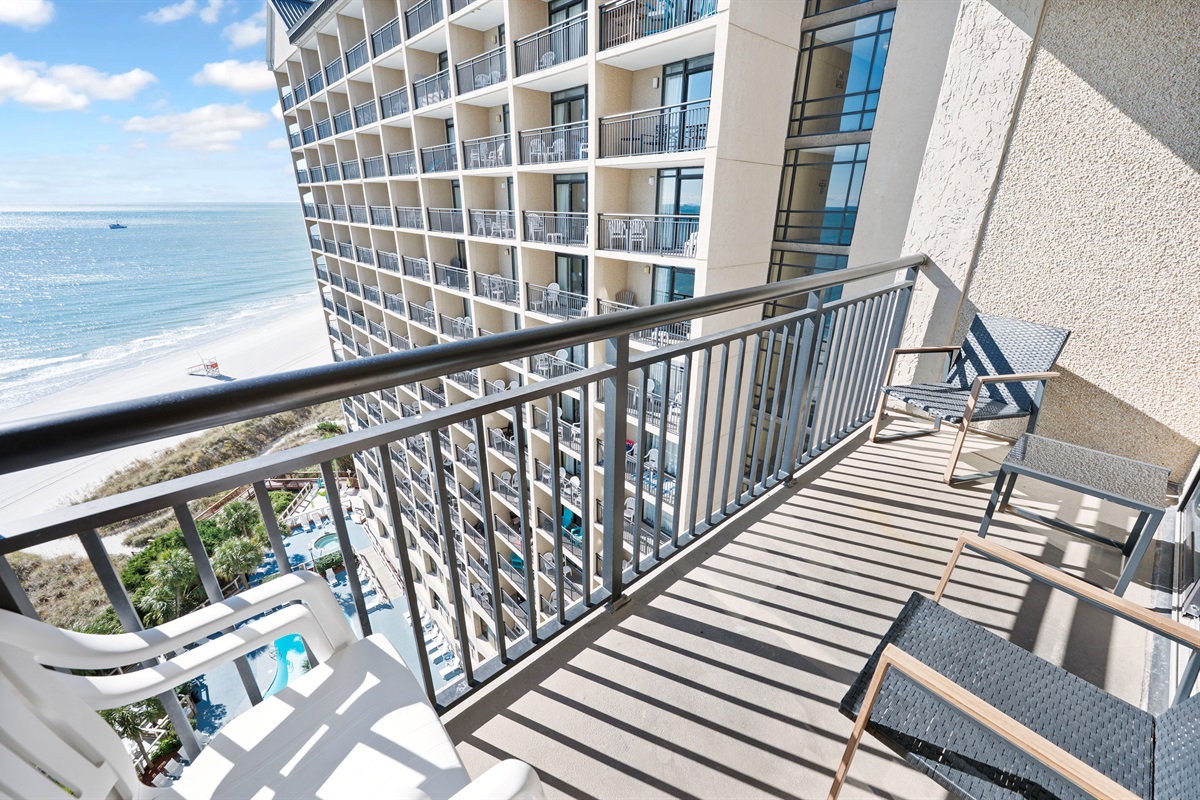 Amazing View from the Balcony!