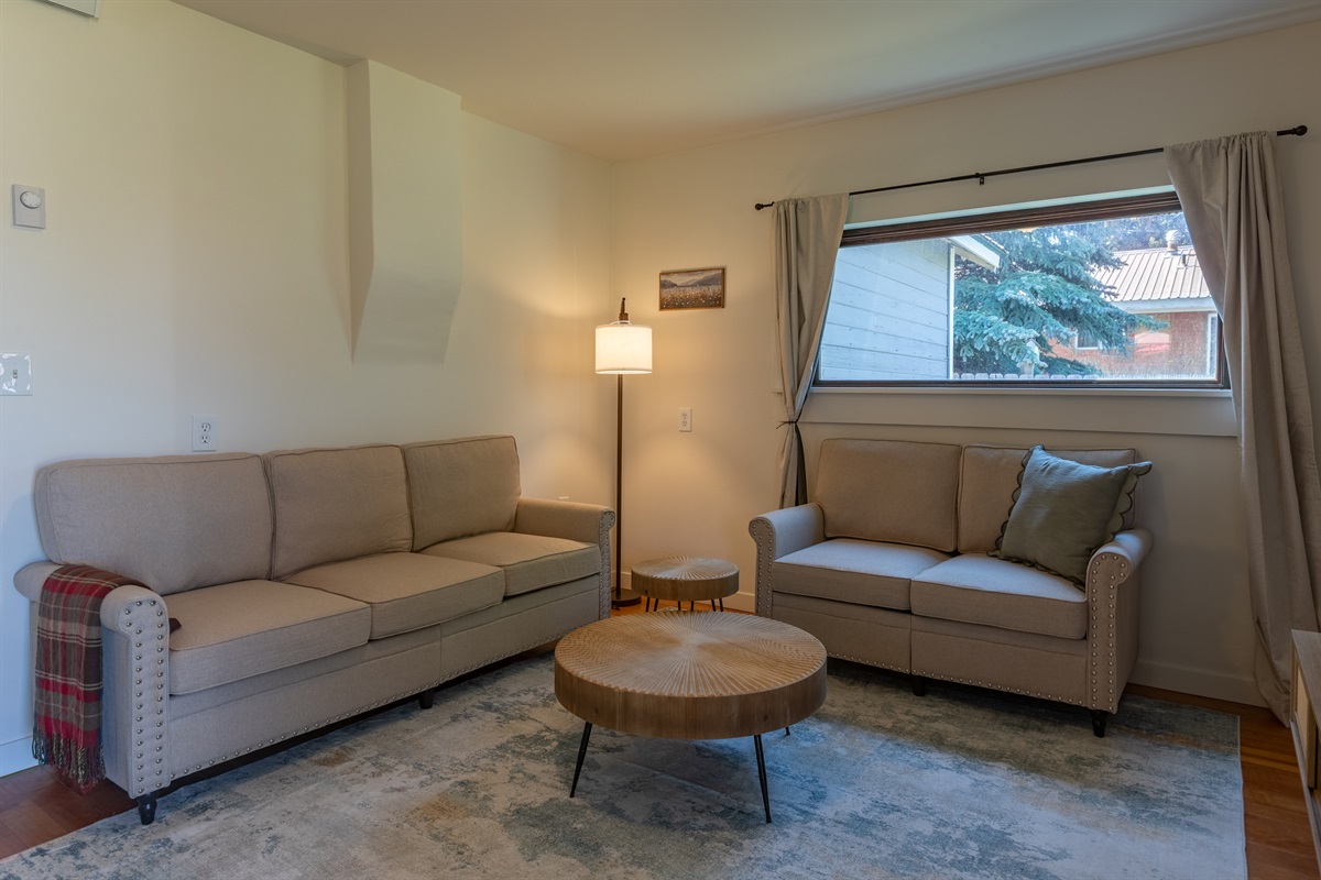 Comfortable spot to unwind and gather