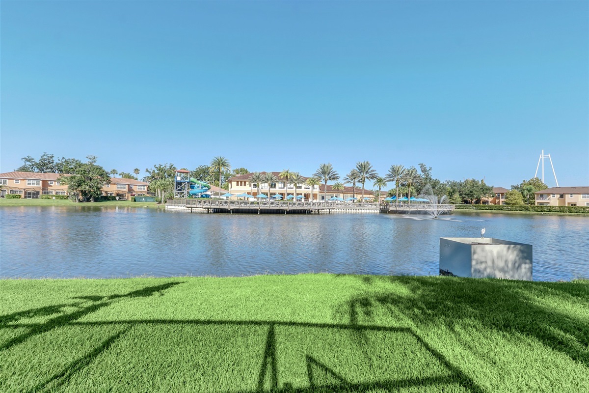 Water view from the lanai