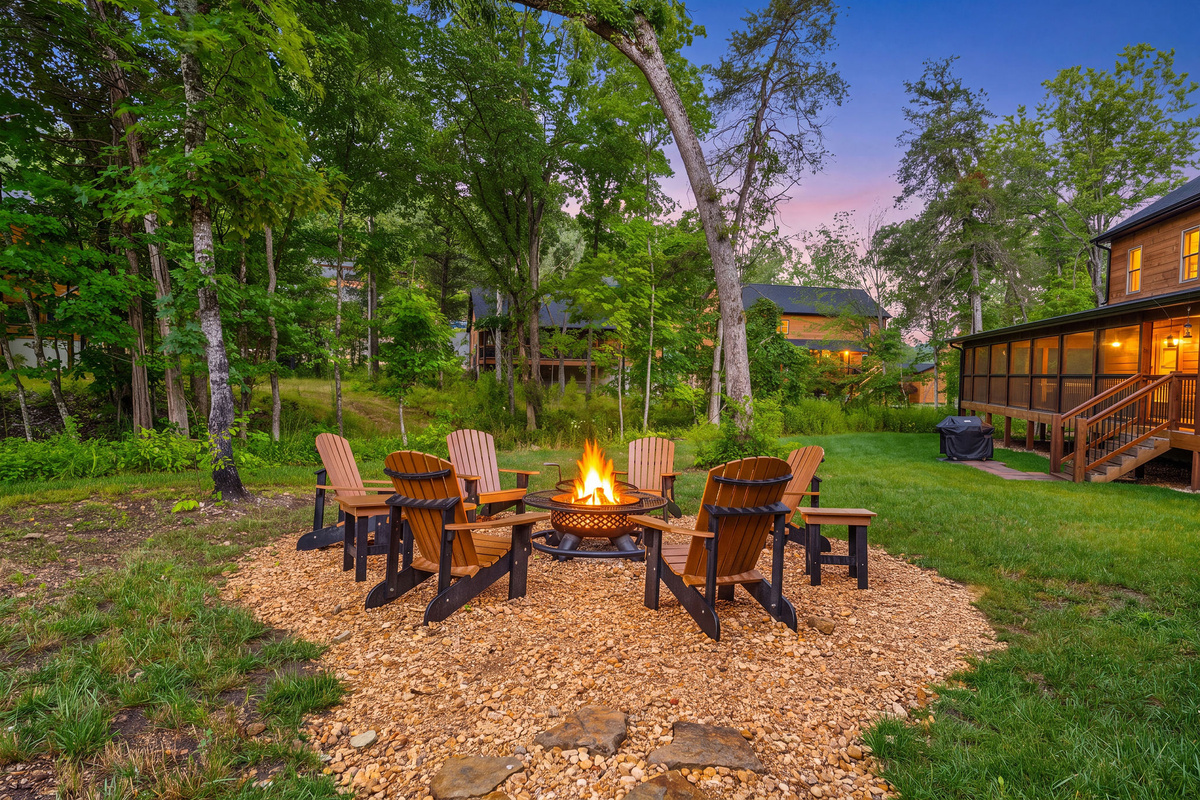 Your own private fire pit for cooking up s'mores and sharing stories of the day's adventures. Stocked with wood so no need to bring your own!