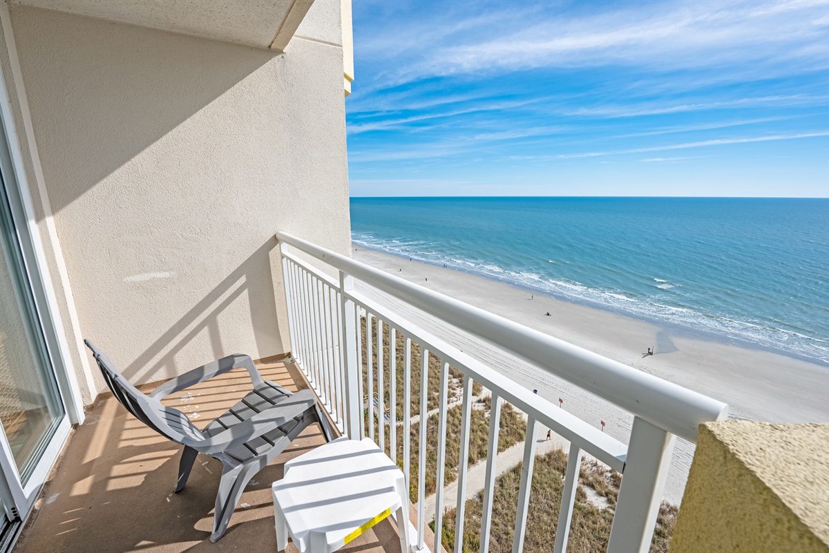 Breathtaking Views from Balcony!