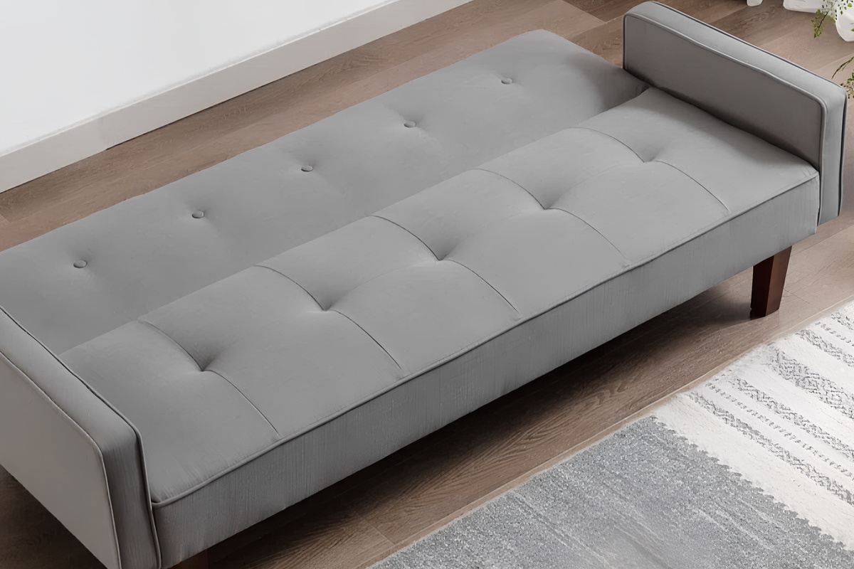 Seamlessly transitions into a twin-sized sleeper sofa to comfortably accommodate an extra guest.
