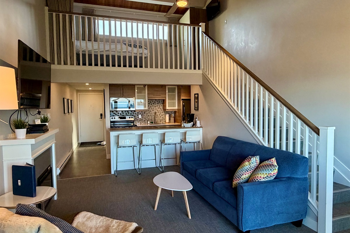 Contemporary west coast modern loft