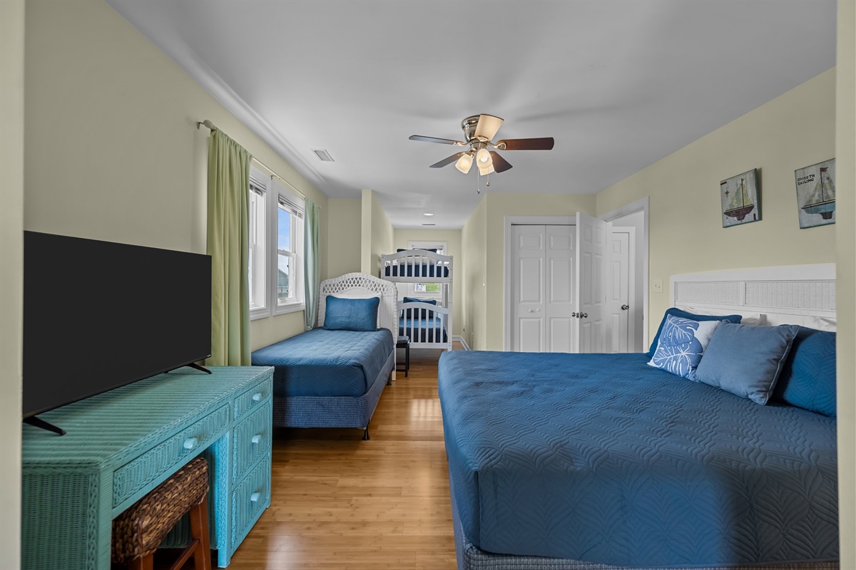 A well-appointed bedroom