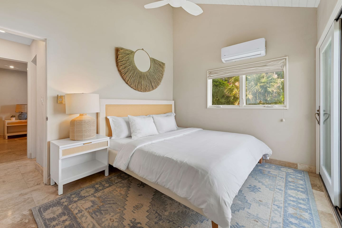 Lower level bedroom with king bed!