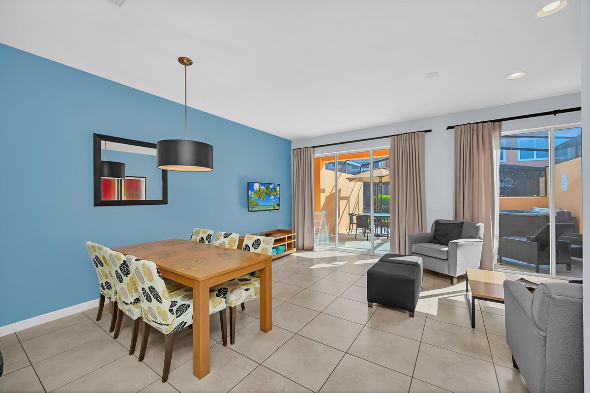 Dining area