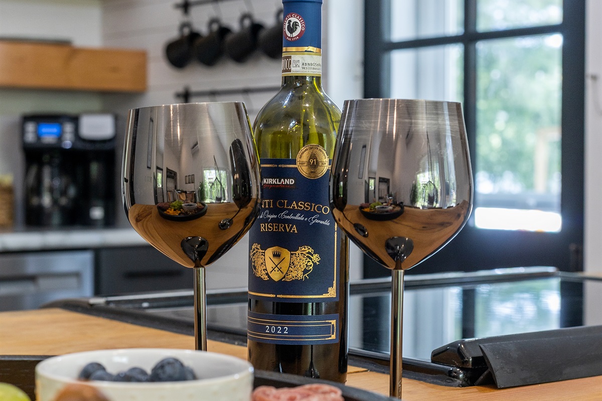 Pour a glass, enjoy a delicious spread, and savor the slower pace of lake life.