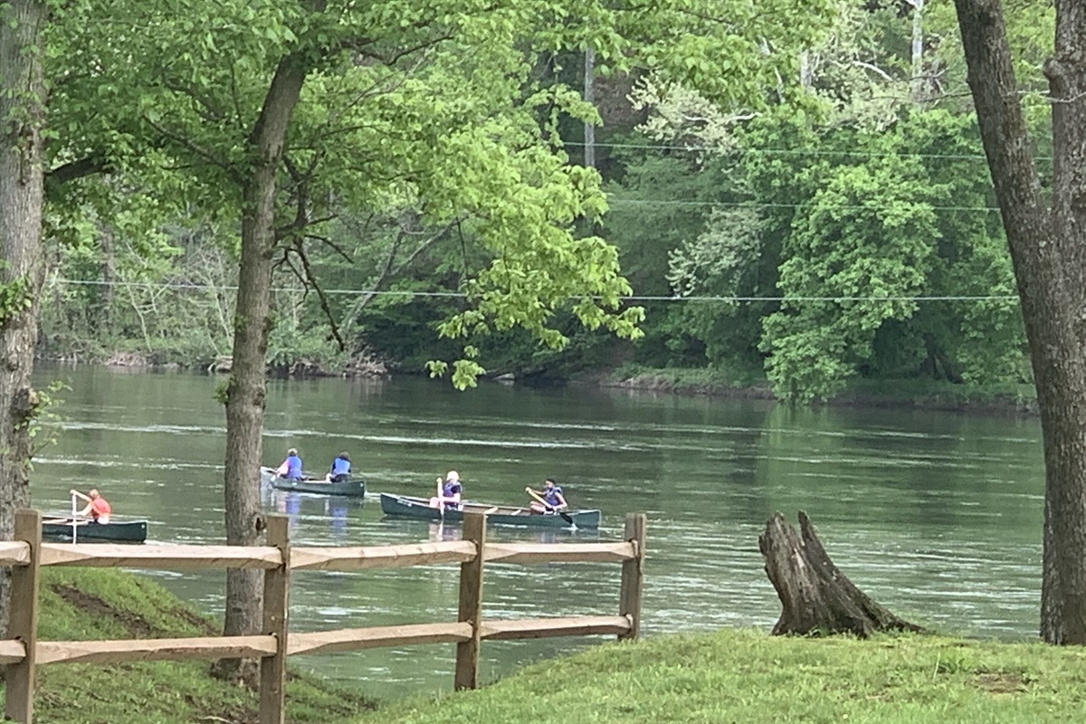 Canoe down the mighty Shenandoah River!