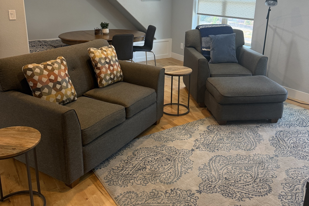 Living Room and Dining Room
