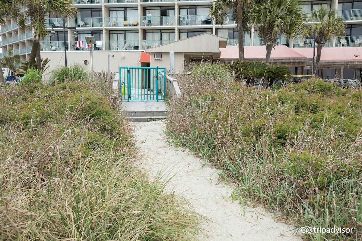 Direct access to sand, sun and the ocean.