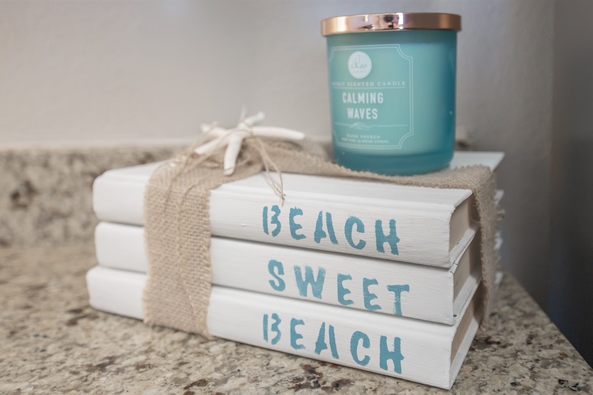 Warm & welcoming touches throughout