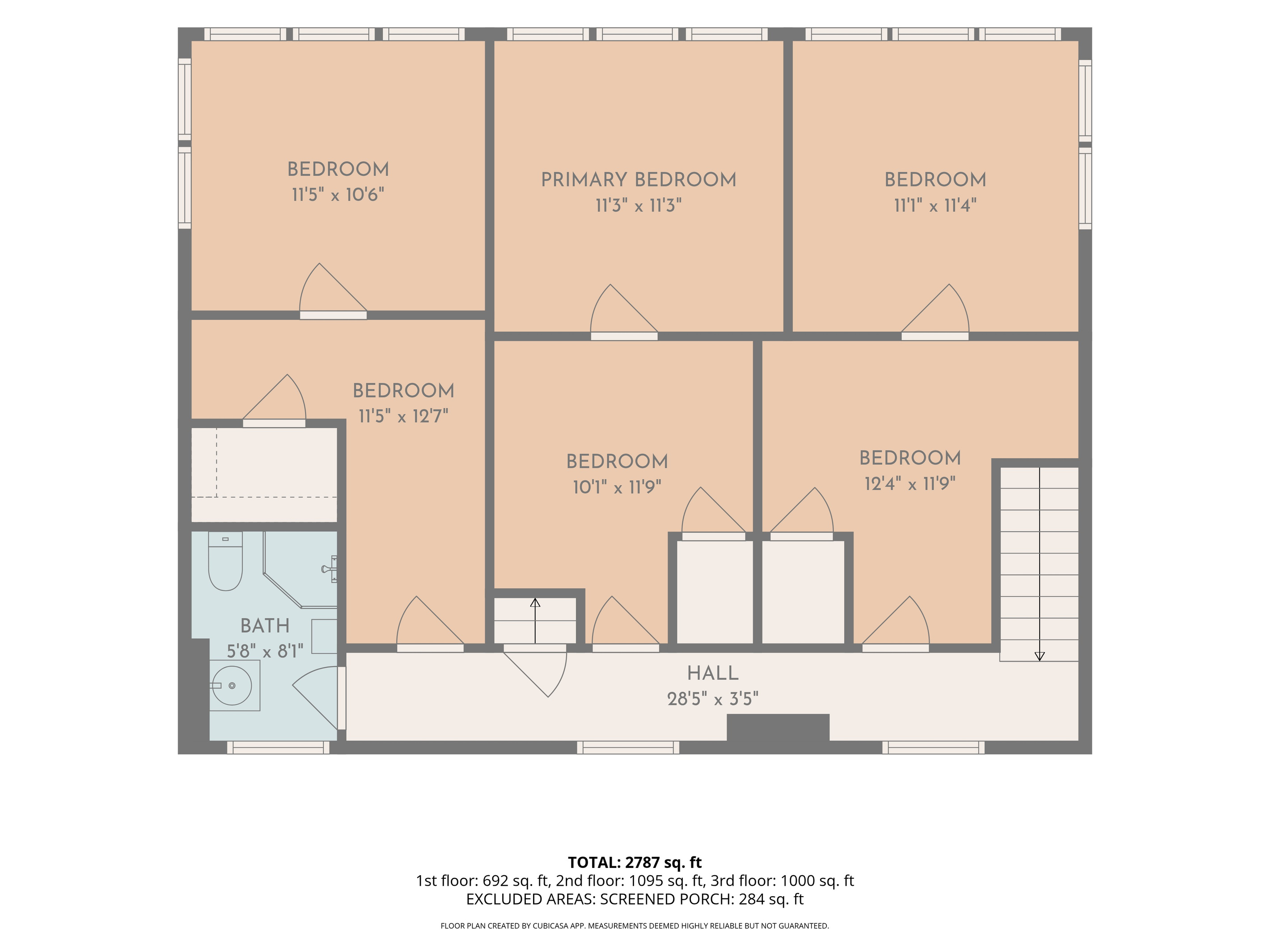 Goodyear Lodge 2nd floor layout