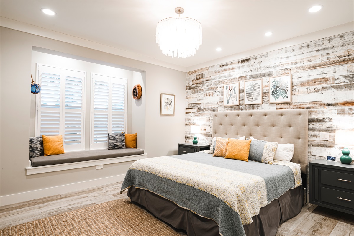 Primary Bedroom King Size Bed 