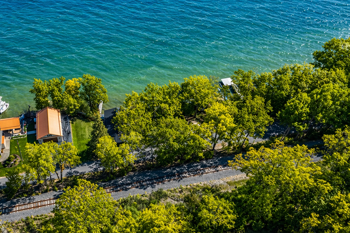Breathtaking turquoise water and wide-open lake views — perfect backdrop for your next getaway.